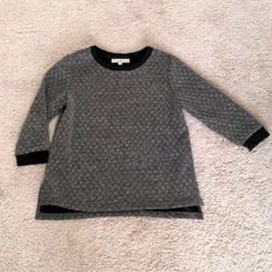 LOFT dress dressy sweater 3/4 sleeve